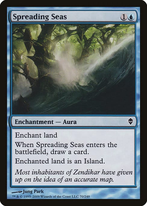 MTG Spreading Seas card