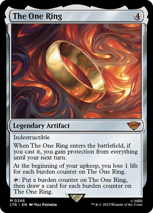 MTG The One Ring card