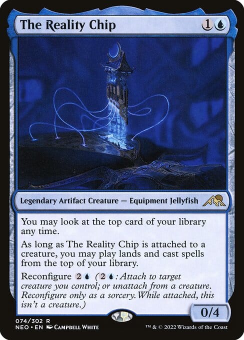 MTG The Reality Chip card