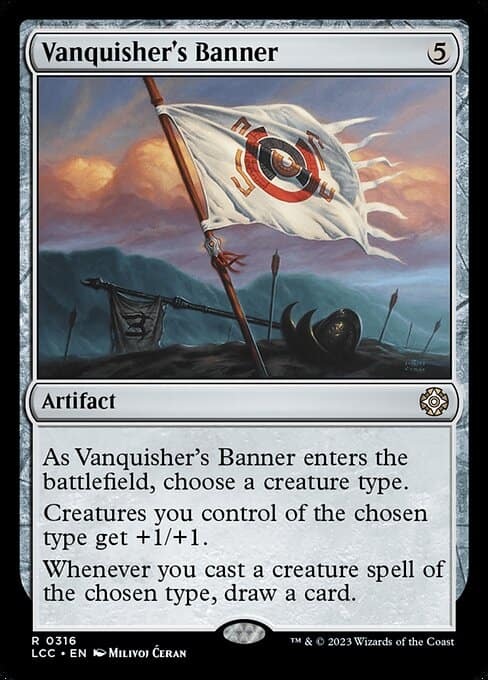 MTG Vanquisher's Banner card