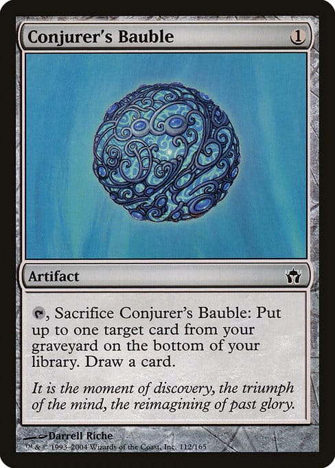 MTG Conjurer's Bauble card