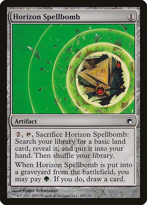 MTG Horizon Spellbomb artifact card draw cantrip