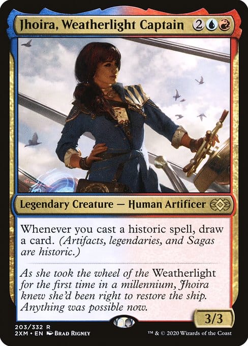 MTG Jhoira, Weatherlight Captain card