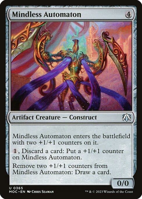 MTG Mindless Automaton card
