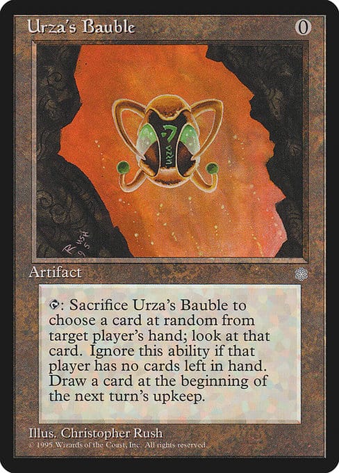 MTG Urza's Bauble card