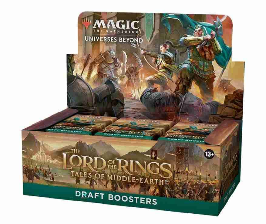 MTG Lord of the Rings draft boosters box